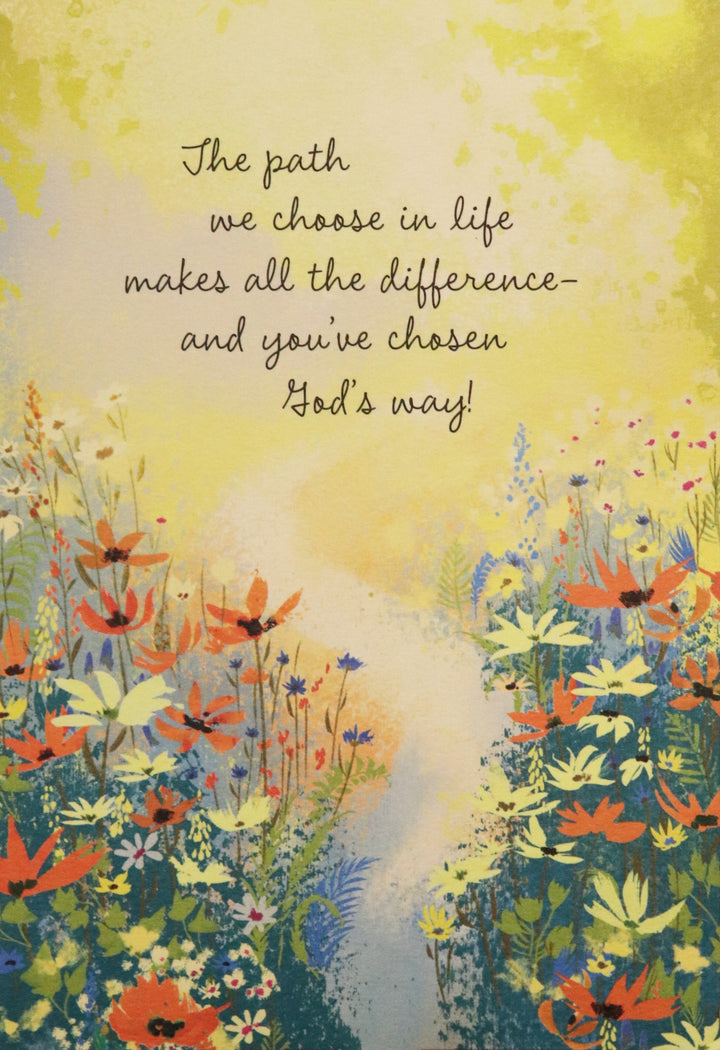 The Path We Choose In Life Makes All The Difference Greeting Card