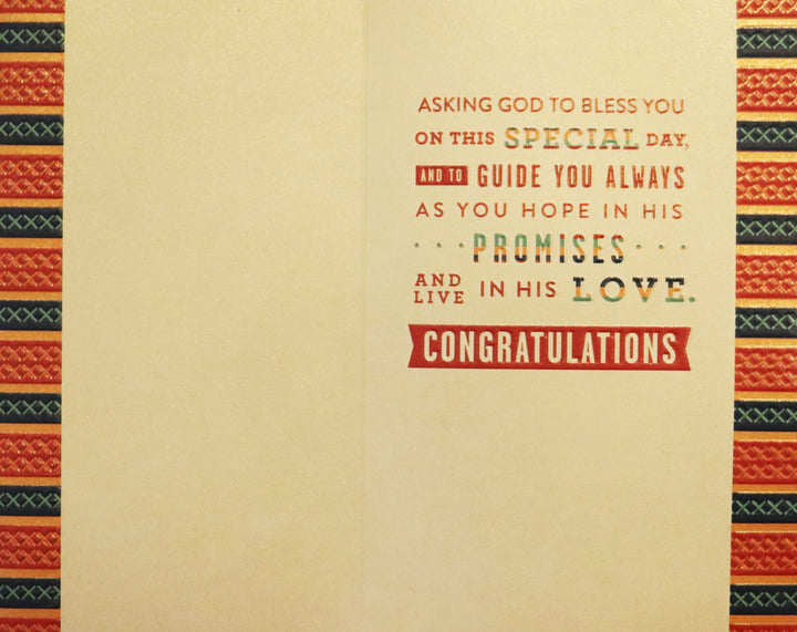 Confirmation Blessing for Someone Special Greeting Card