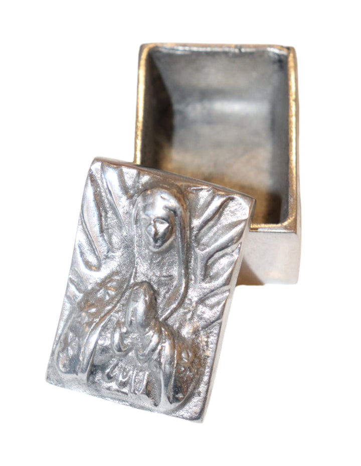 Our Lady of Guadalupe Pewter Box