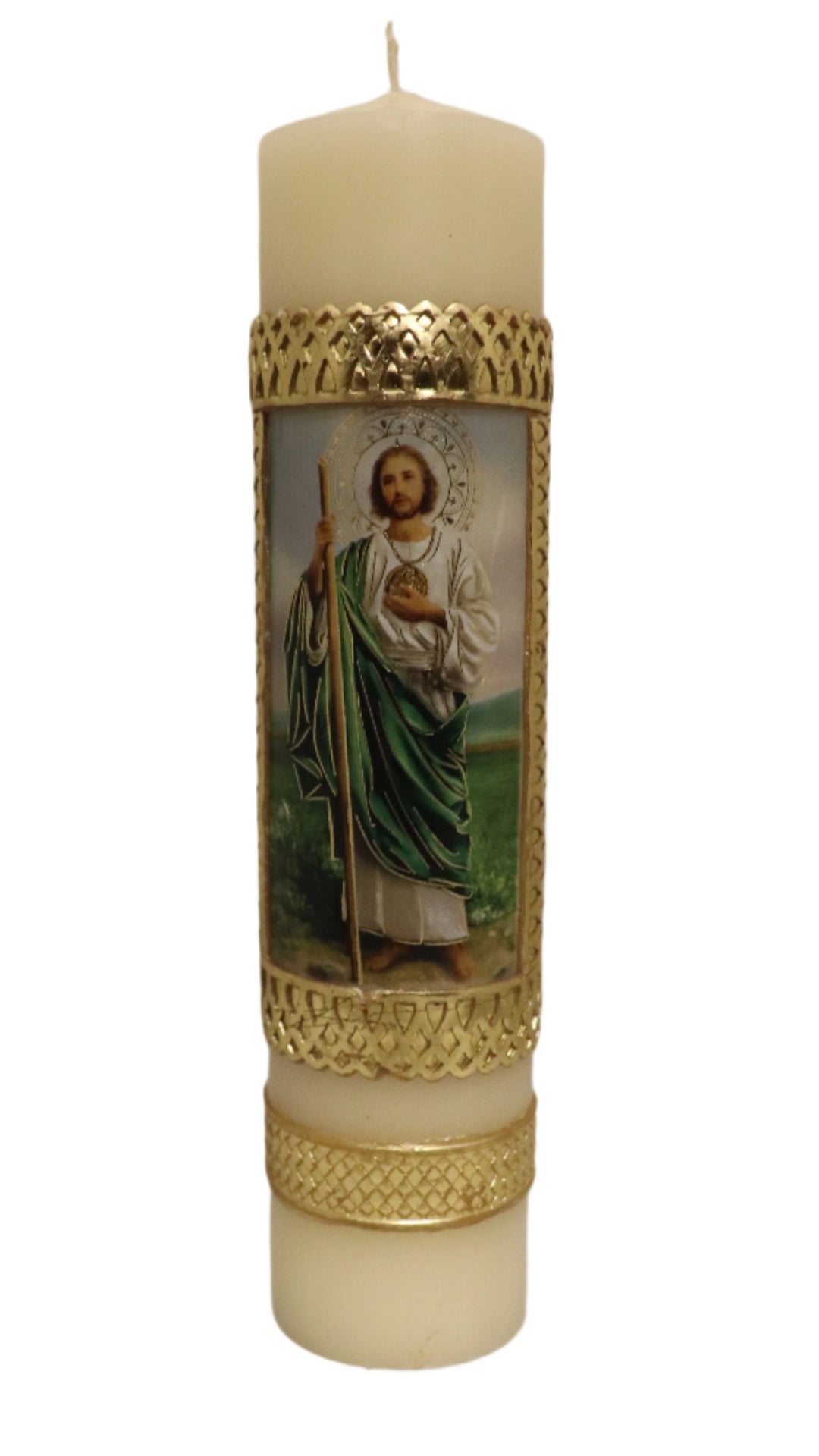 8"x2" St. Jude Decorative Candle