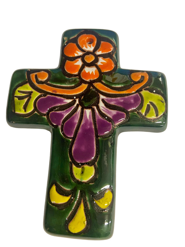 6" Medium Talavera Cross