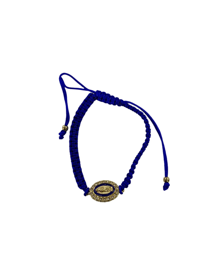 Our Lady of Guadalupe Adjustable Corded Bracelet