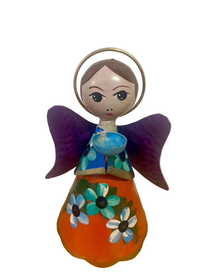 5" Tin Angel Statue