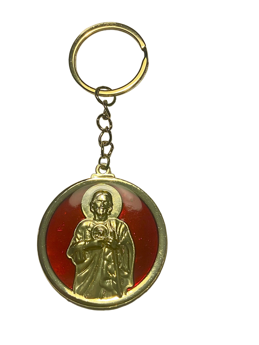 3.5" Enamel St. Jude Key Chain