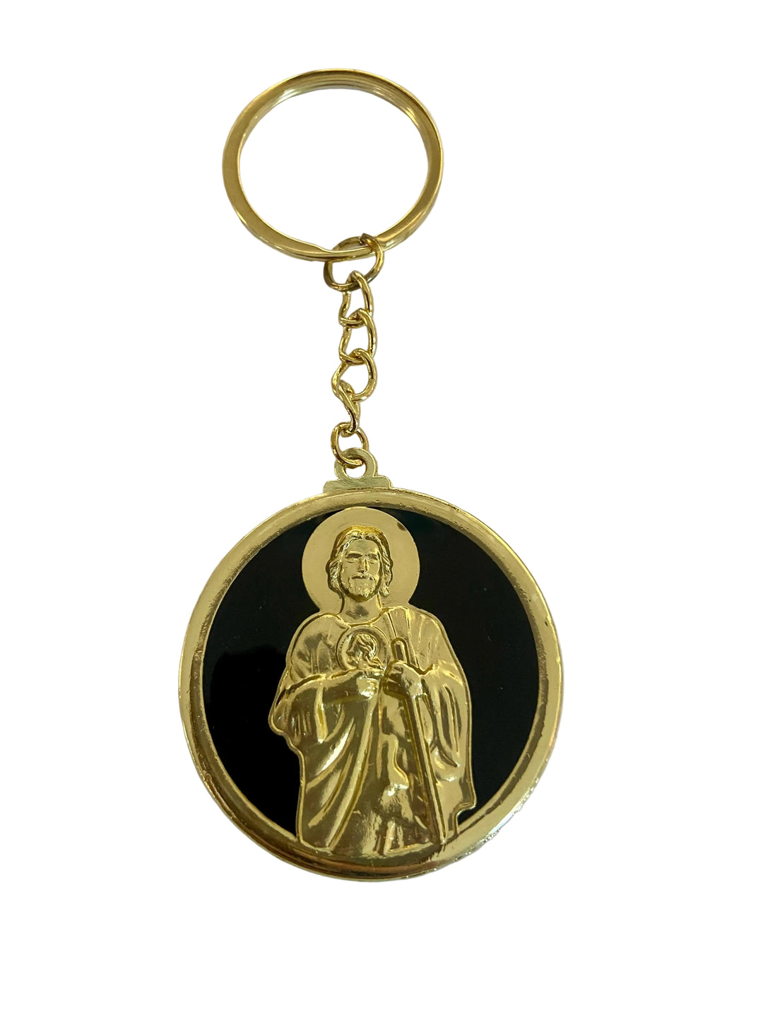 3.5" Enamel St. Jude Key Chain