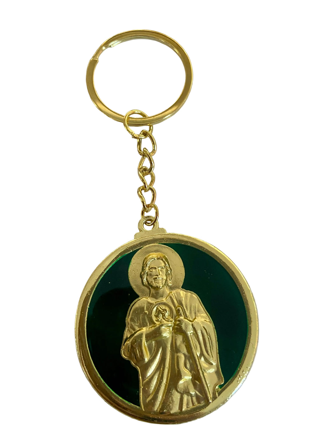 3.5" Enamel St. Jude Key Chain