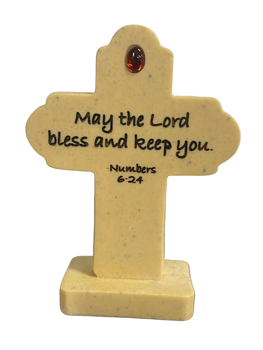 3.25" Birthstone Standing Cross