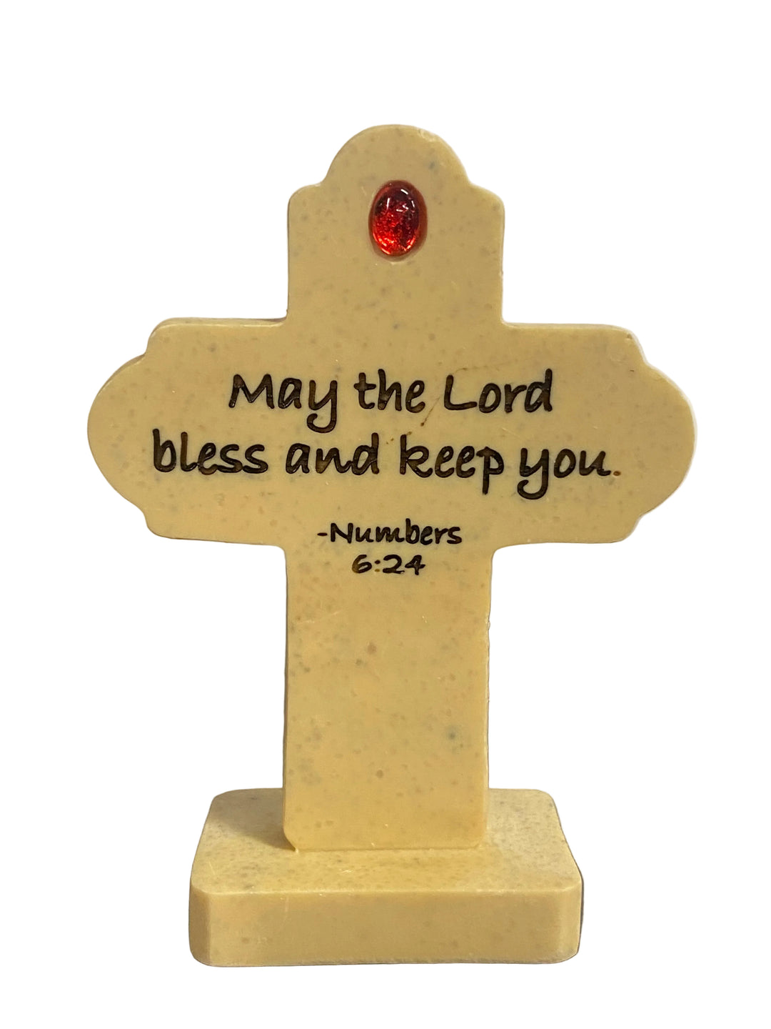 3.25" Birthstone Standing Cross