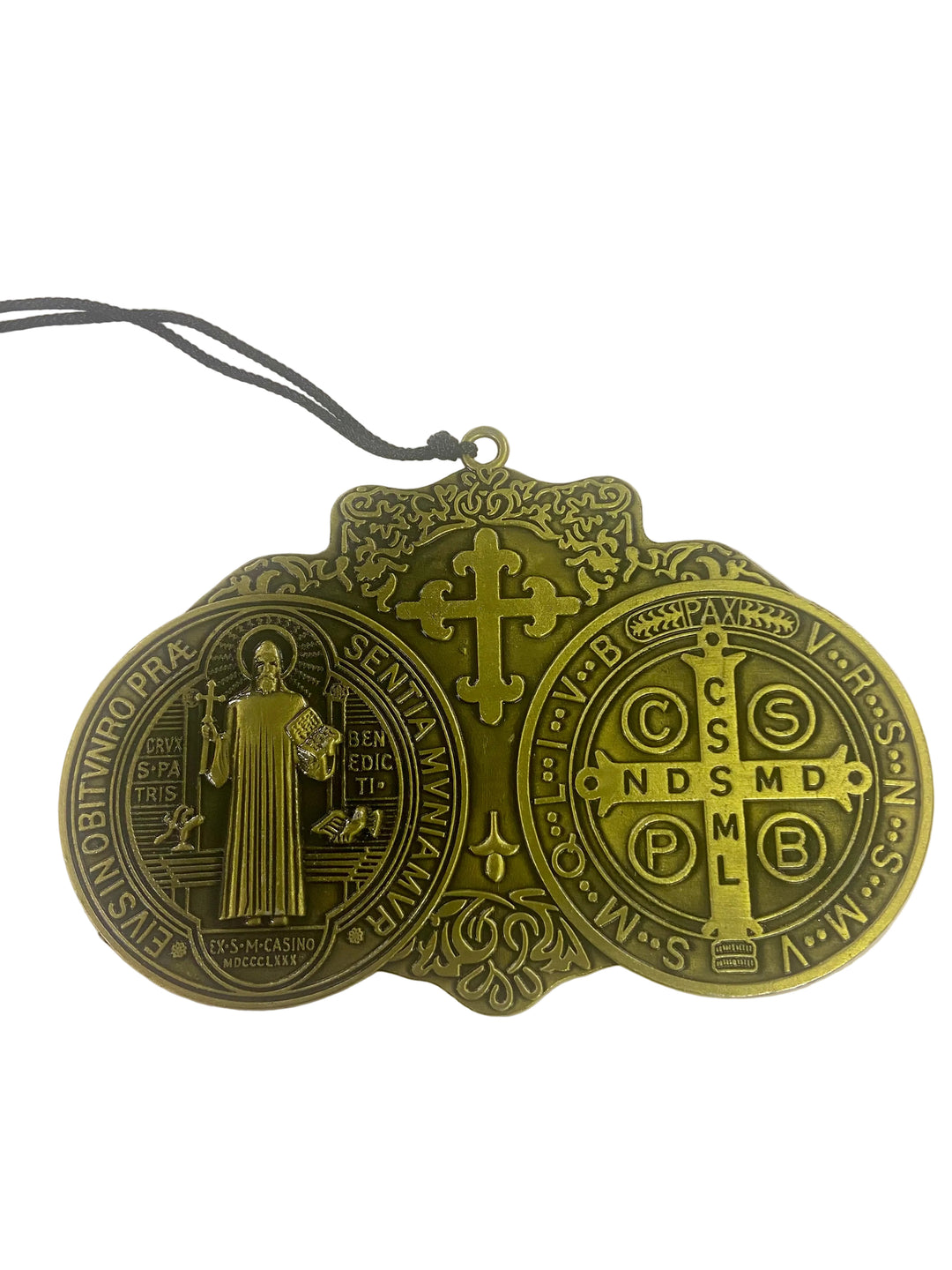 Hanging St. Benedict Medals