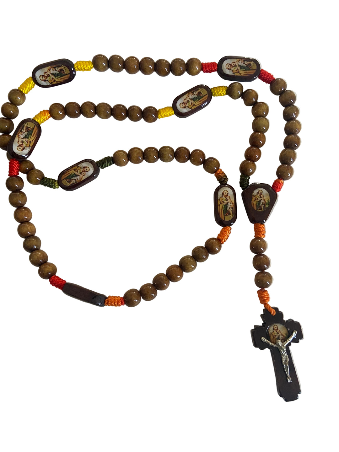 10MM  St. Joseph Wood Chaplet