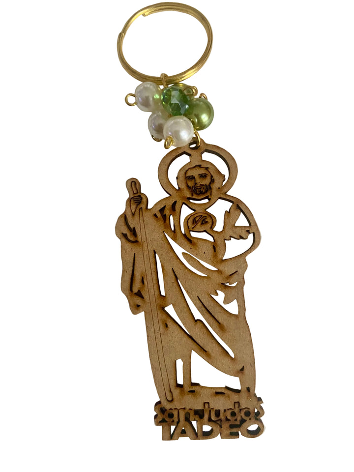 Lasercut Wood Key Chains