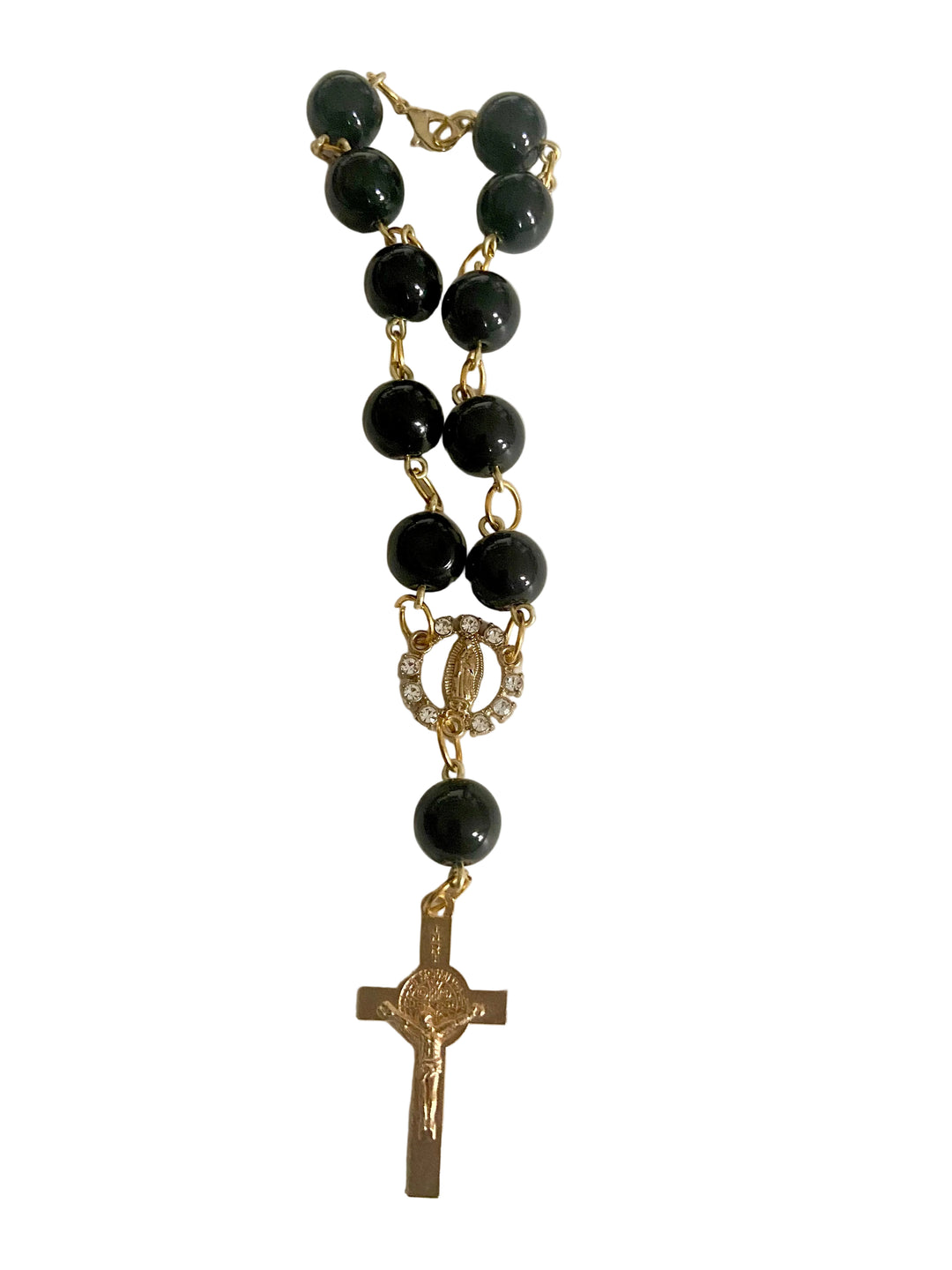 12mm Our Lady of Guadalupe Auto Rosary