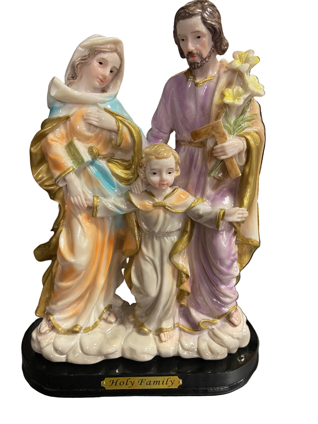 9" Holy Family Statue