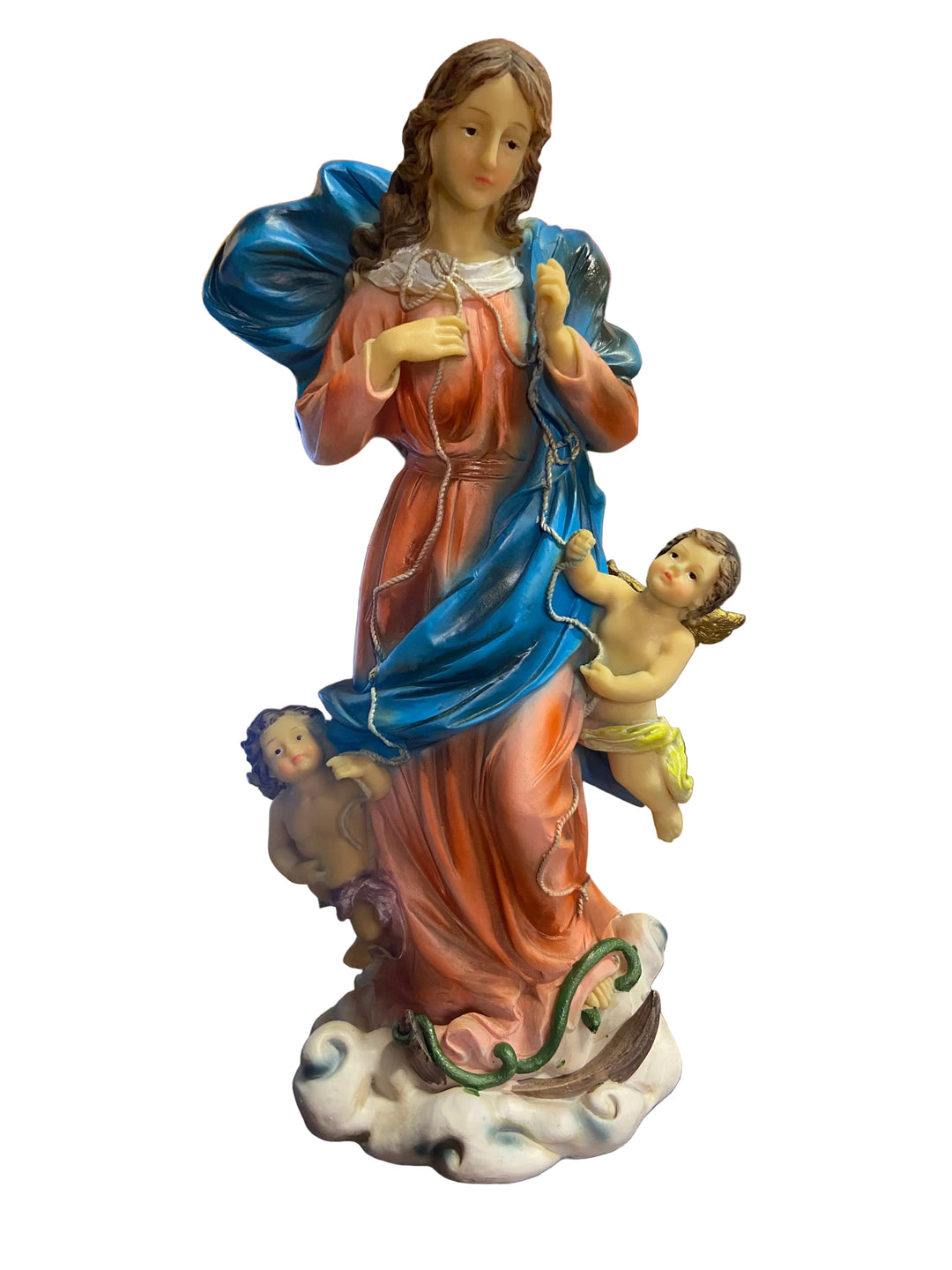 12" Our Lady Undoer of Knotts Statue