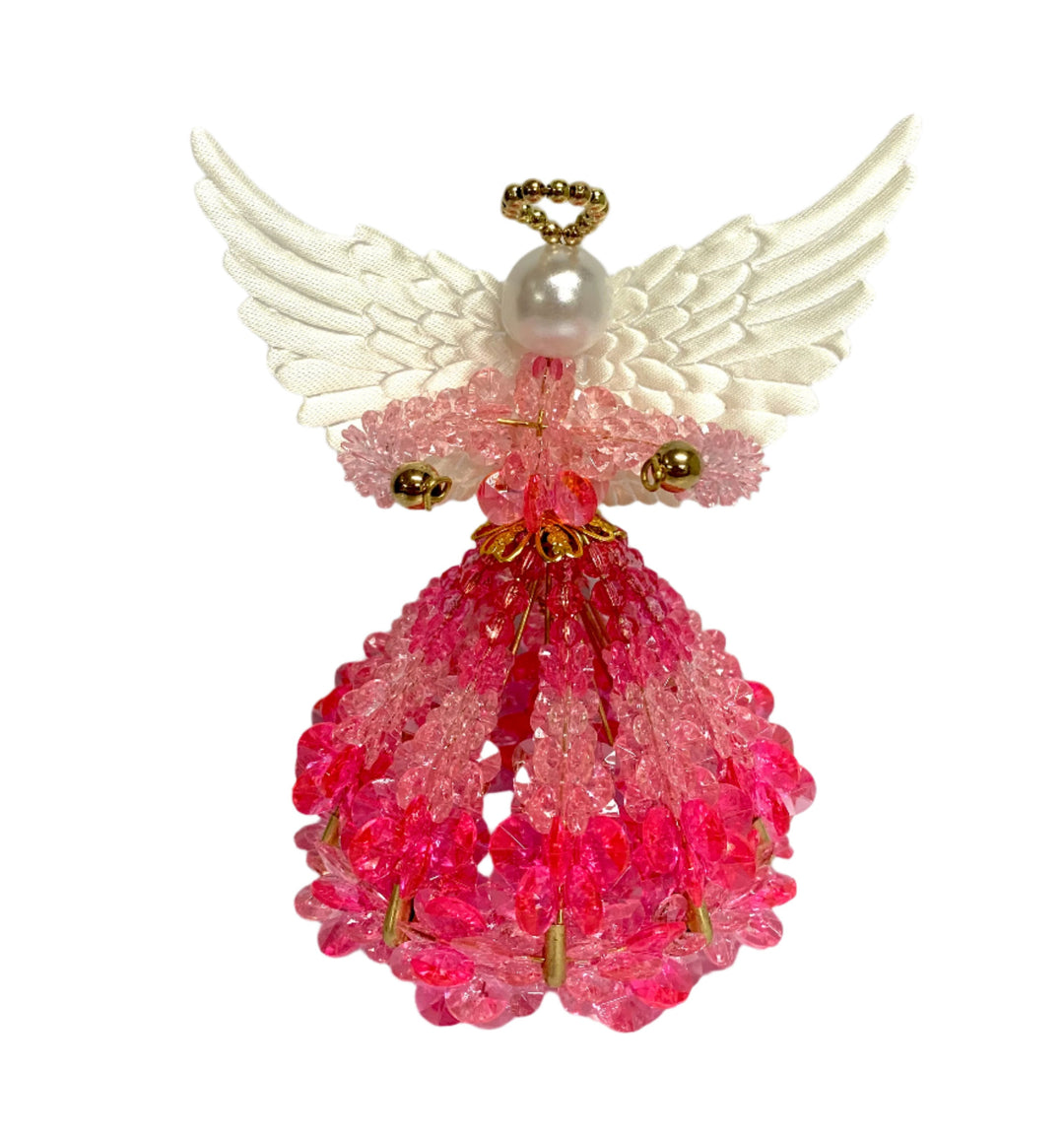 5.5" Handmade Crystal Angel