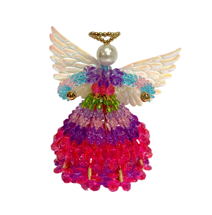 5.5" Handmade Crystal Angel