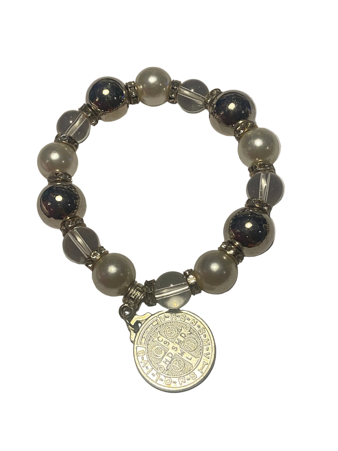 St. Benedict Medal Stretch Bracelet