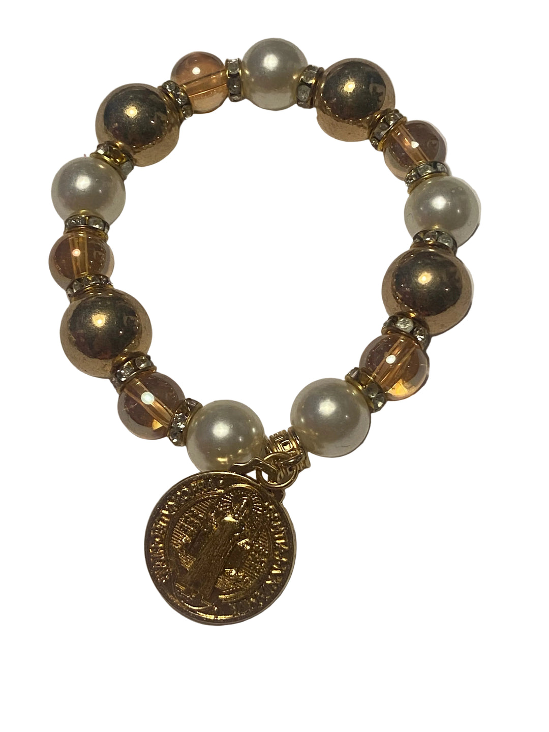 St. Benedict Medal Stretch Bracelet