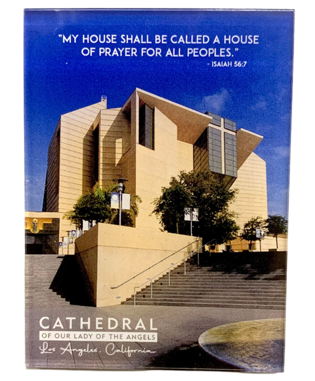 3.75" Cathedral of Our Lady of the Angels Image Magnet