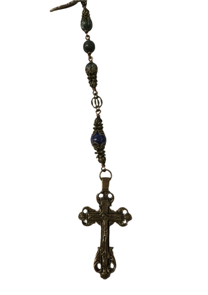 Seraphinite Heirloom Rosary