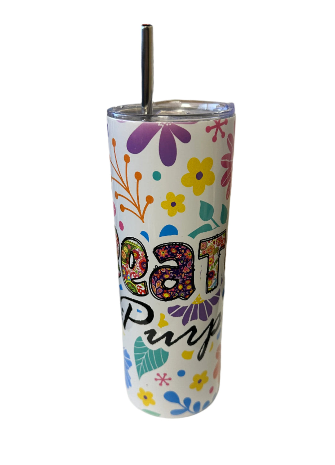 20 oz Stainless Steel Tumbler "Created with a Purpose- Proverbs 16:4"