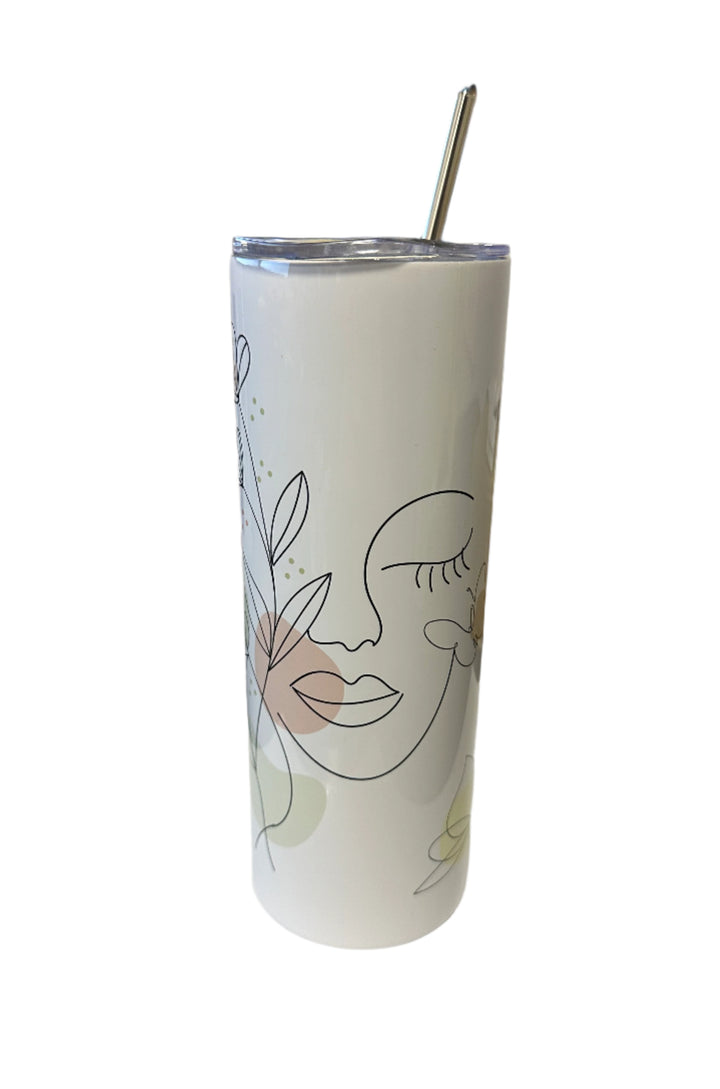 20 oz Stainless Steel Tumbler "Dios siempre esta conmigo"