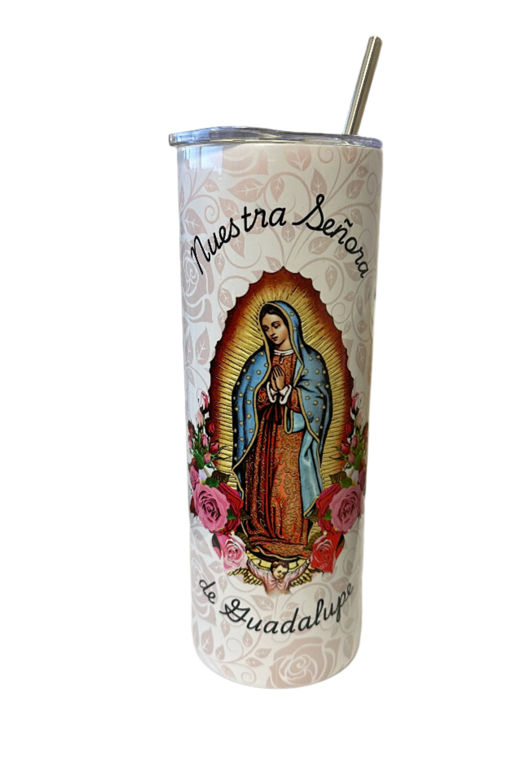 20 oz Stainless Steel Tumbler "Nuestra Senora de Guadalupe"