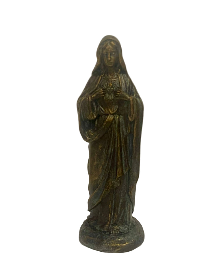 4" Bronze Patina Saint Figures