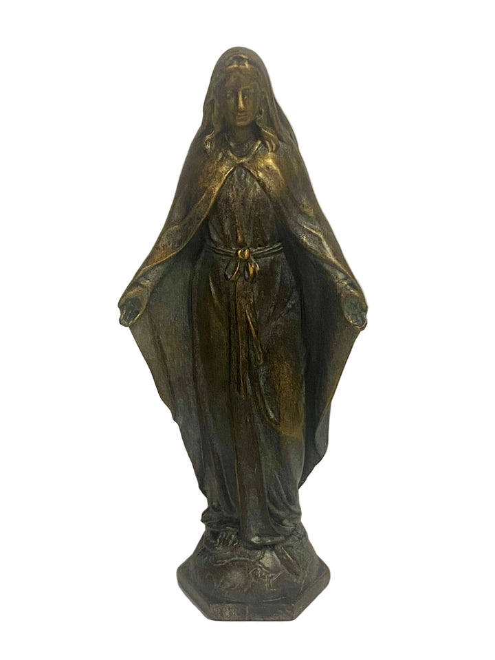 4" Bronze Patina Saint Figures