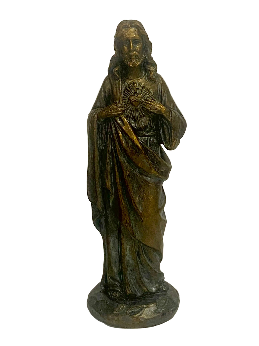 4" Bronze Patina Saint Figures