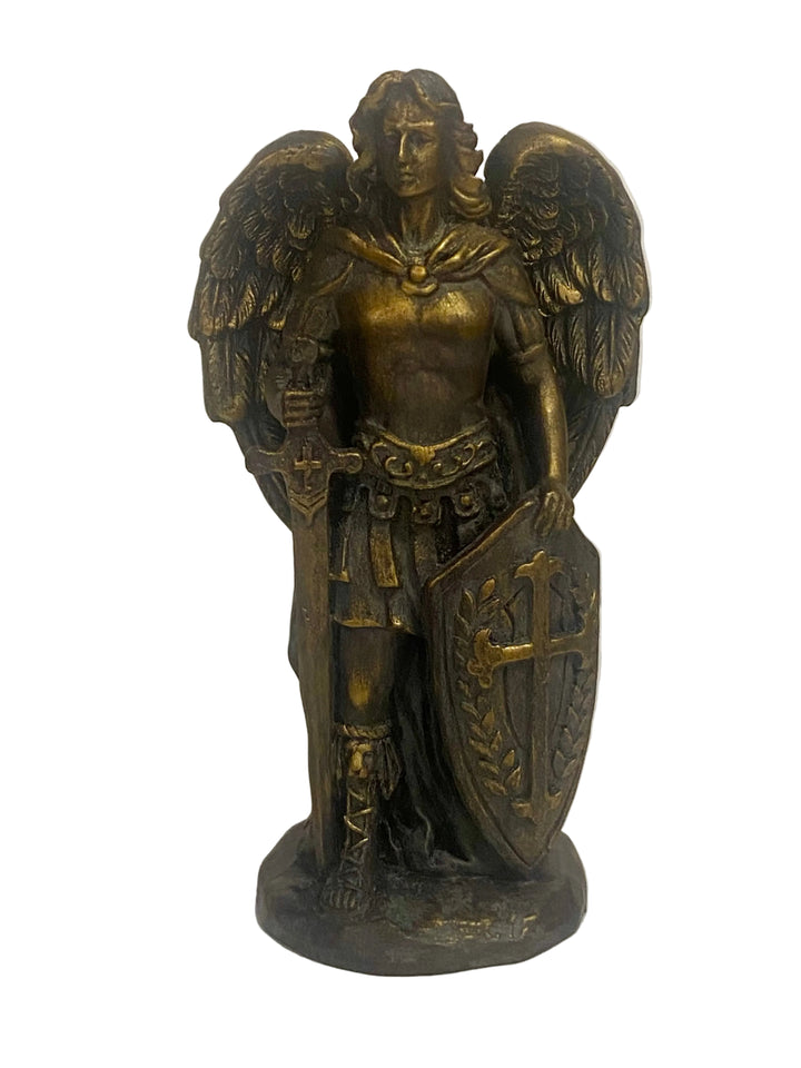 4" Bronze Patina Saint Figures