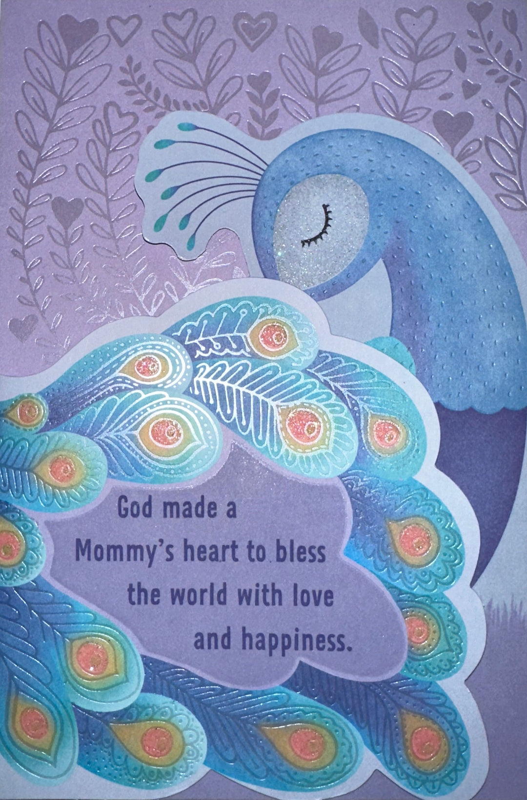 God Made a Mommy's Heart - Mother's Birthday Card