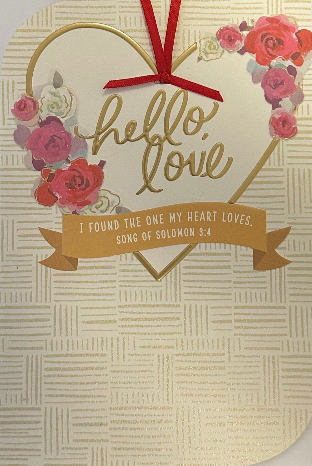 Hello, Love Birthday Card