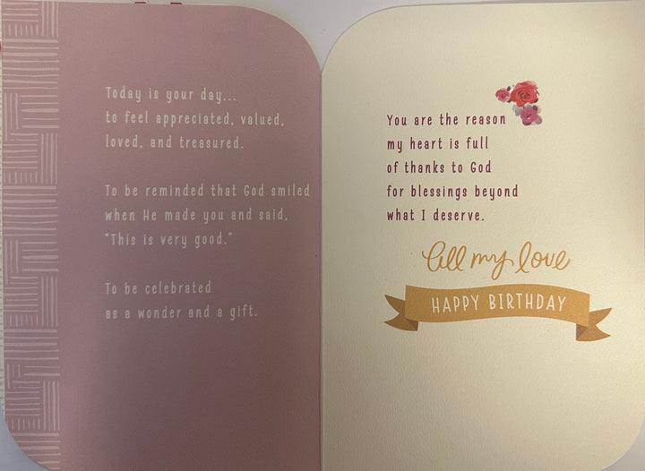 Hello, Love Birthday Card