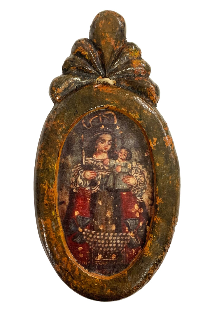 5" Mini Wooden Retablo