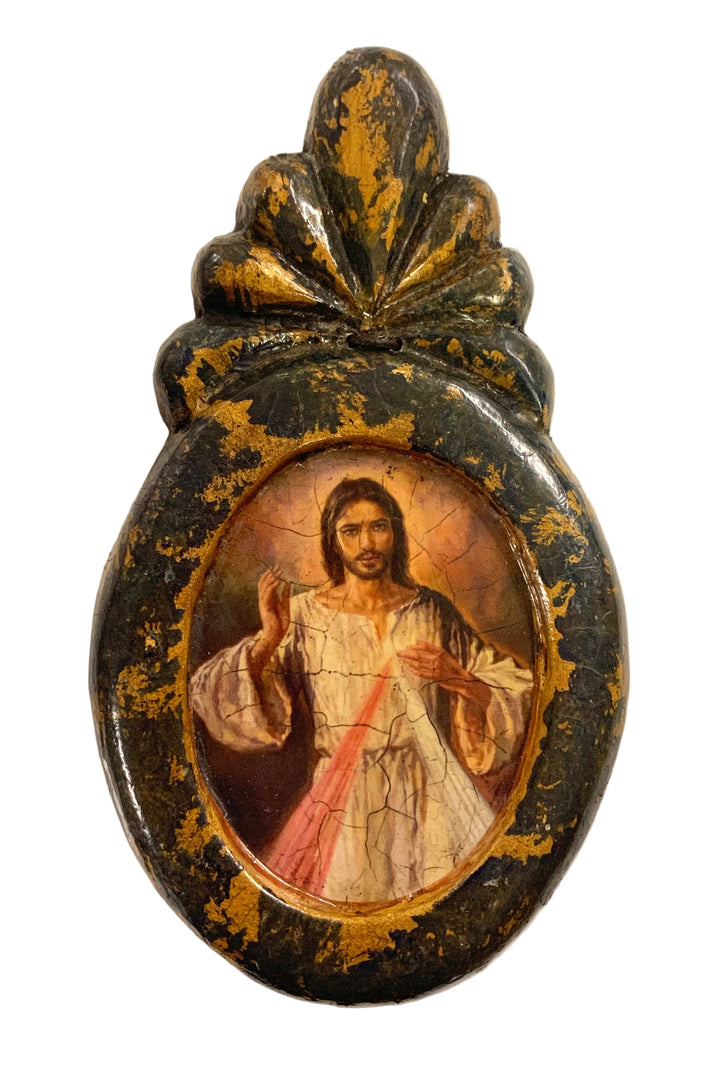 5" Mini Wooden Retablo