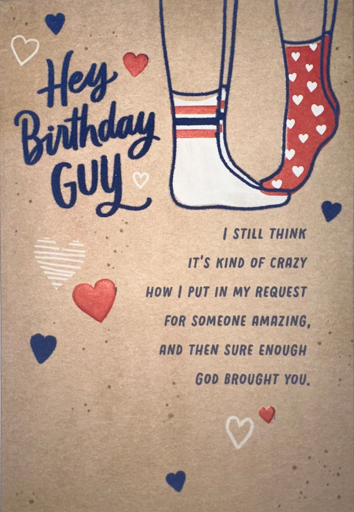 Hey Birthday Guy Card