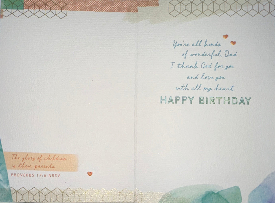 My, Dad, He's That Really Special Guy - Birthday Card