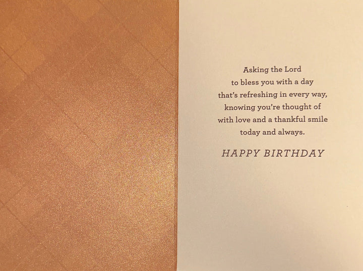 Brother, May God Bless You - Birthday Card