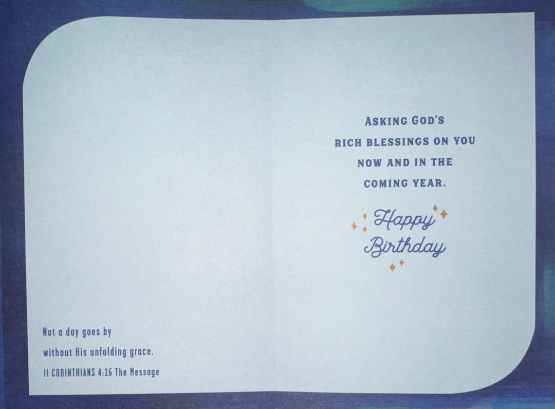 Birthday Blessings Card for Pastor