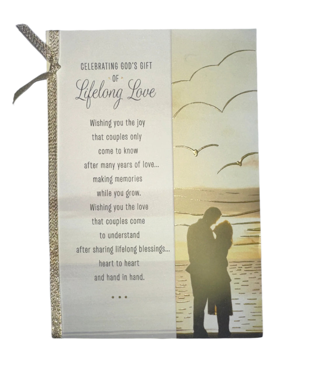 Celebrating God's Gift of Lifelong Love - Anniversary Card