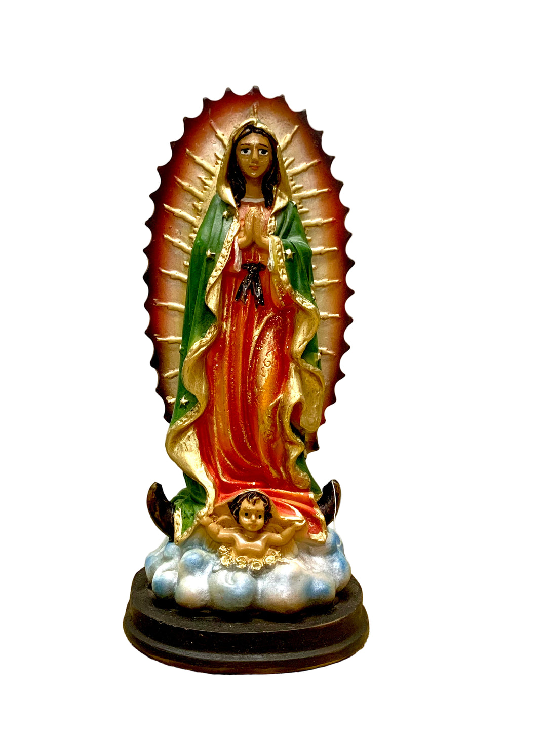 8" Our Lady of Guadalupe Statue