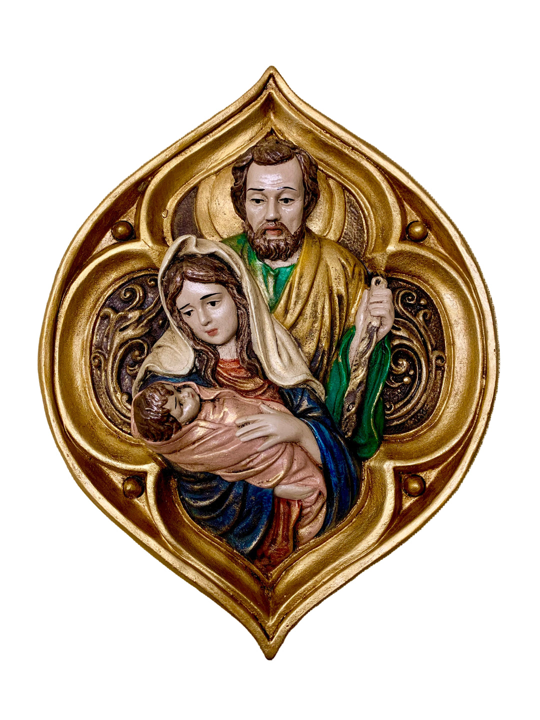 12.5" Holy Family Plaque
