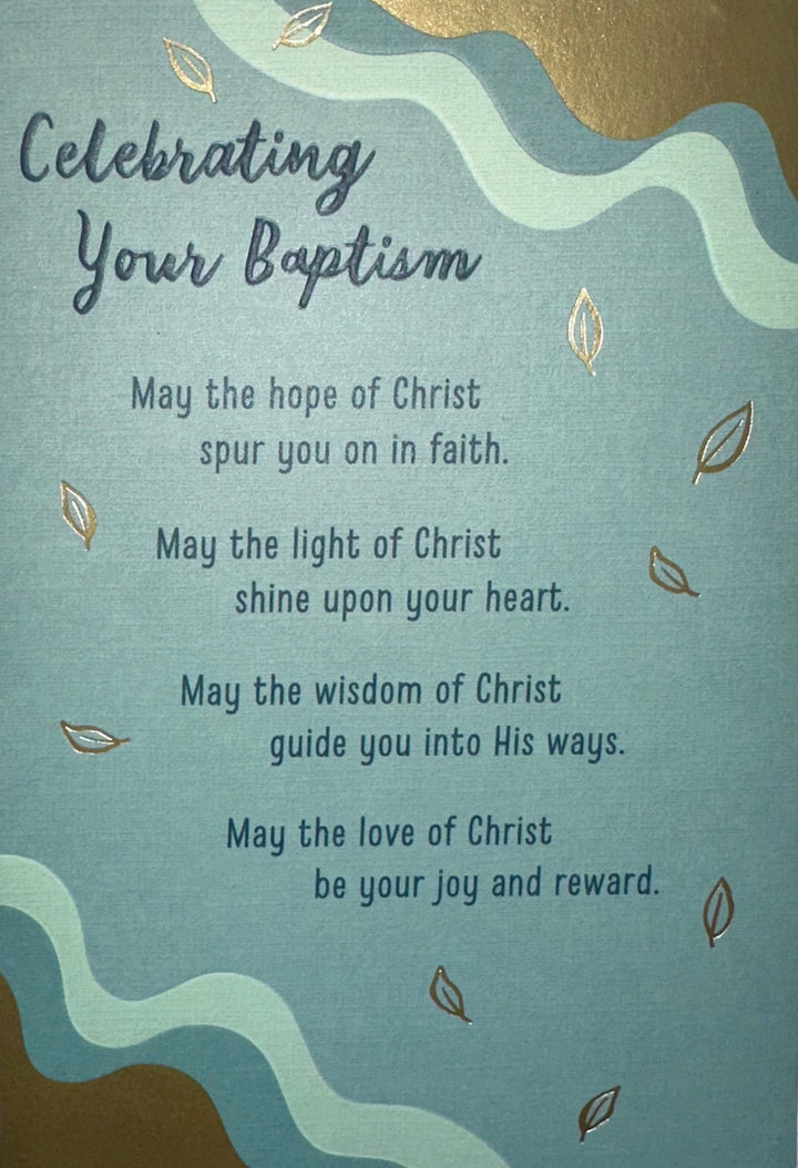 Celebrating Your Baptism Card