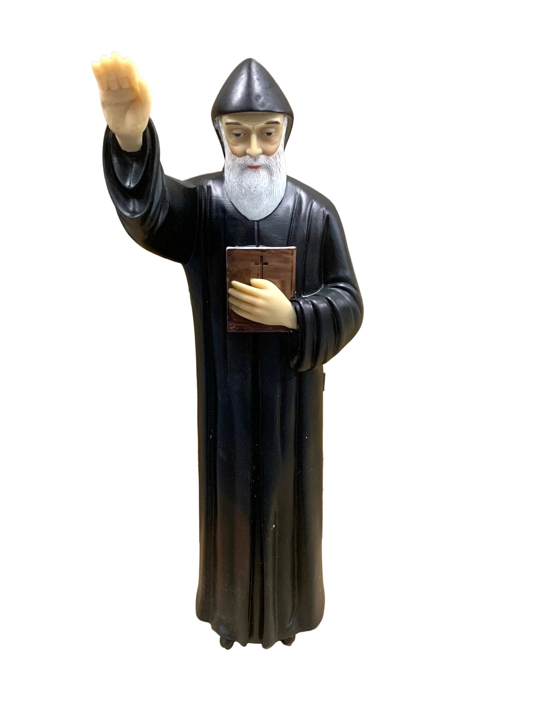 12" St. Charbel Resin Statue