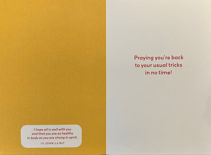 Praying You're Back Card