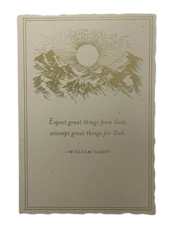 Great Things From God - Greeting Card