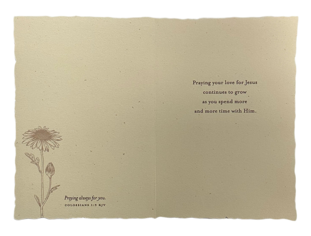 Faith in a Prayer - Greeting Card