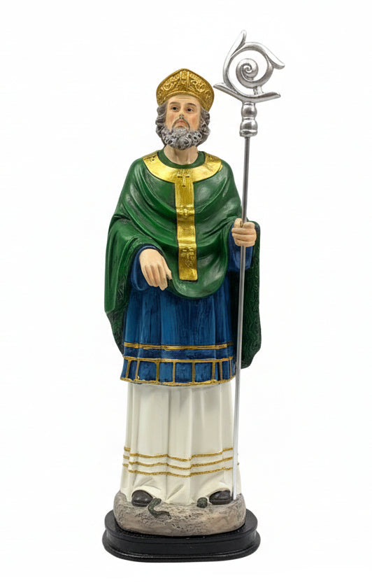 12" St. Patrick Statue