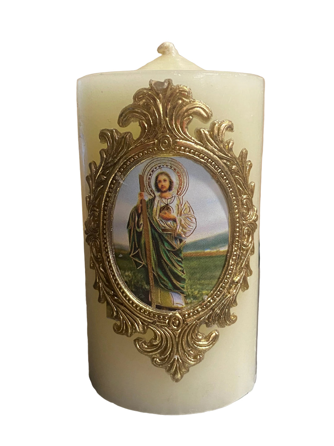 2 x 3.5" St. Jude Cirios Candle